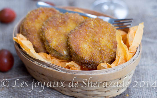 Courgettes panées