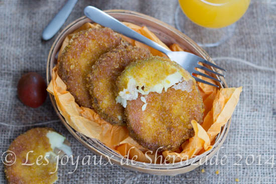 Courgettes panées