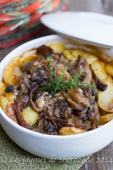bouzelouf au four, recette facile