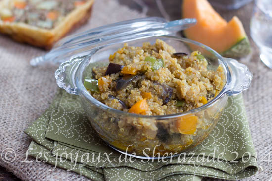 Recette de quinoa aux légumes