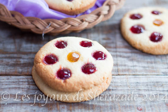 recette de biscuit à la confiture