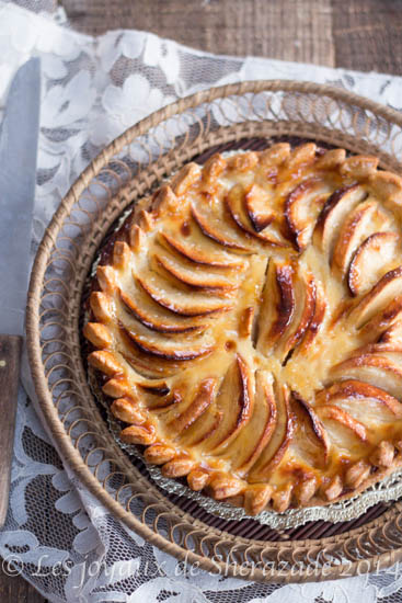 tarte aux pommes alsacienne