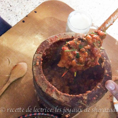 slata mehraze , cuisine algérienne
