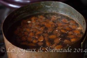 comment émonder les amandes