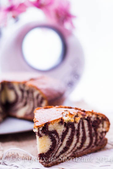 zebra cake facile