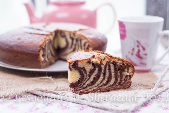 zebra cake