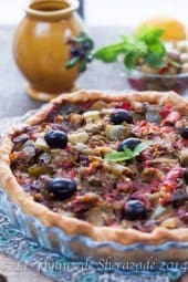 tarte aux légumes