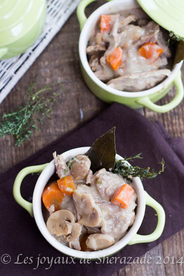 blanquette de veau à l'ancienne 