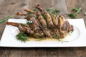 Côtelettes d'agneau au four