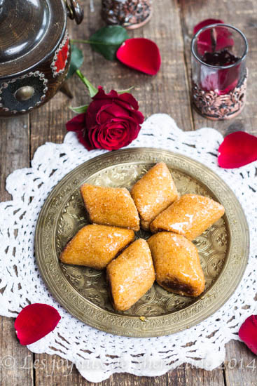 Makrout aux amandes et miel 