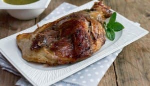 épaule d'agneau au four