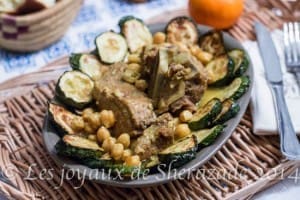 recette algérienne/ ragout de courgettes