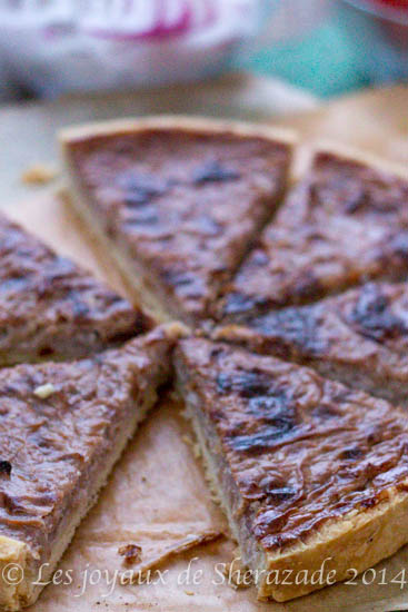 tarte aux oignons 