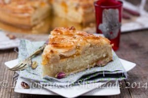 l'alcazar , tarte aux amandes