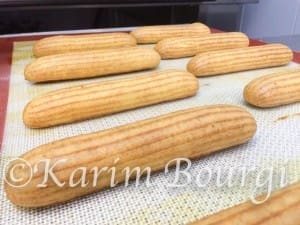 recette de pâte à choux , eclairs