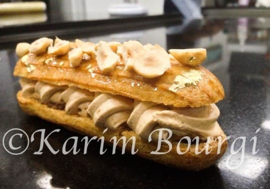 eclair praliné noisette 