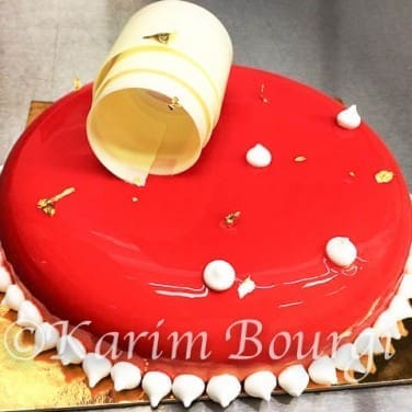 entremet glaçage miroir inratable 