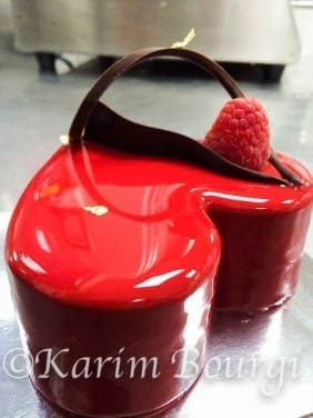 entremet glaçage miroir 