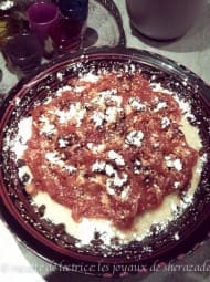 Couscous sucré salé de M'sila