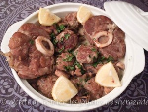 tajine de kefta cuisine algérienne