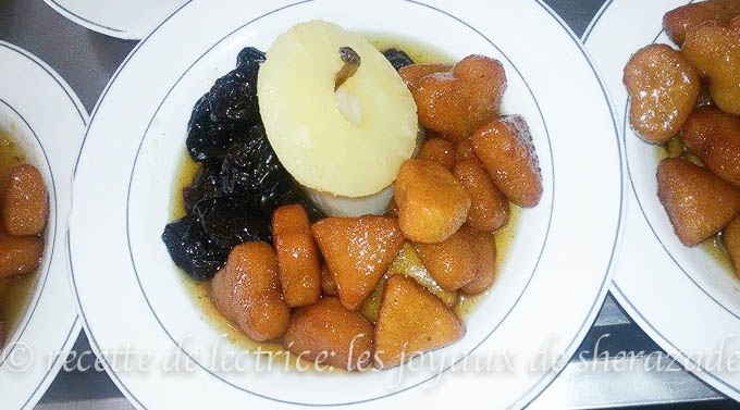 Chbah essafra, recette algérienne