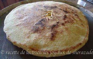 matlouh pain algérien au tajine