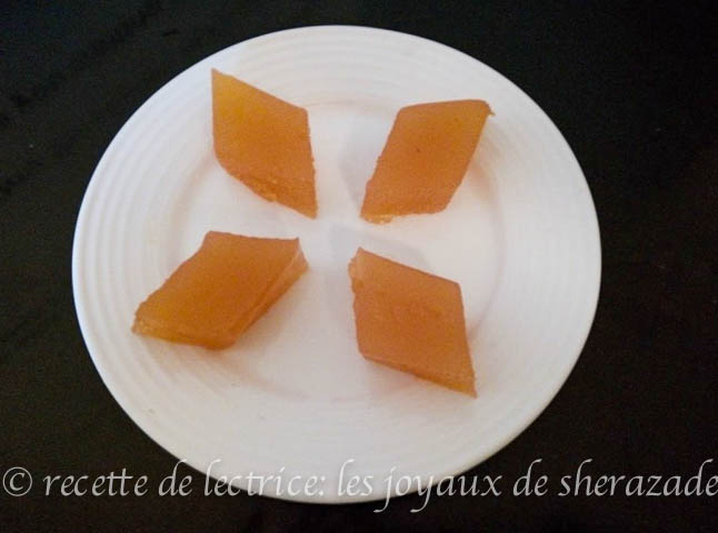 pâte de coing fait maison