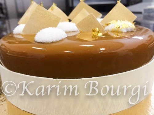 entremet caramel 