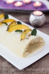 buche aux fruits exotiques