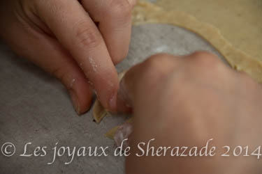 corne de gazelle au sucre glace 