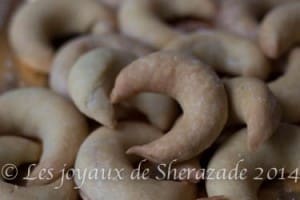 gateau algerien corne de gazelle