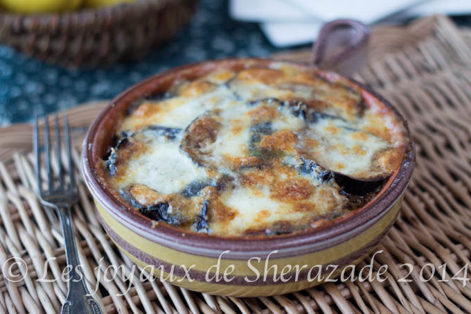 gratin d'aubergines