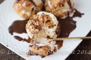 profiteroles au chocolat , marmiton