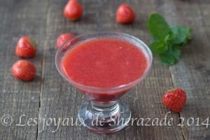 coulis de fraise