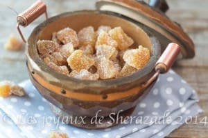 gingembre confit maison