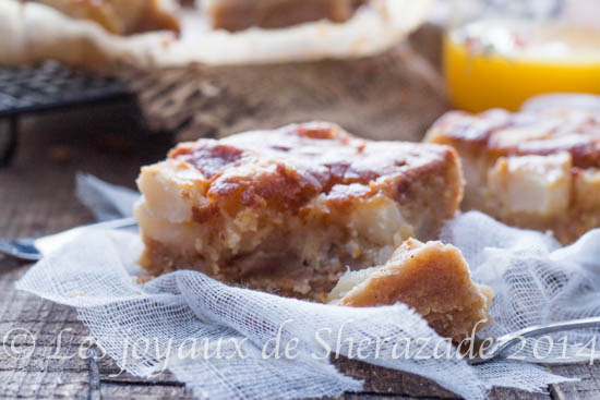 gâteau aux poires 