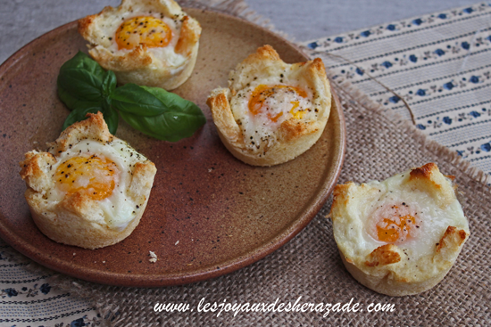 Amuse bouche aux oeufs