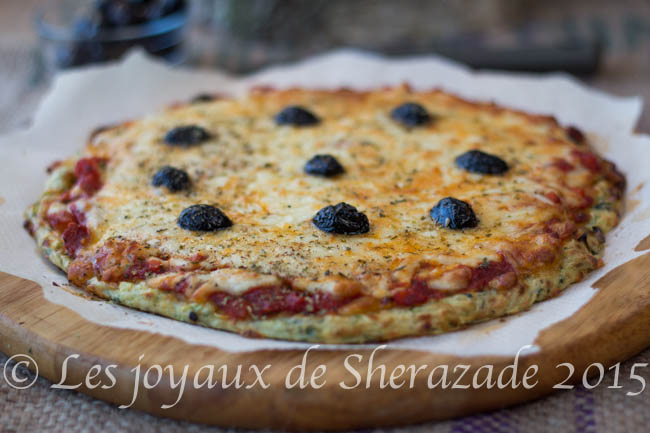 recette de pizza aux courgettes 