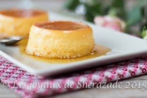 flan au lait concentré sucré