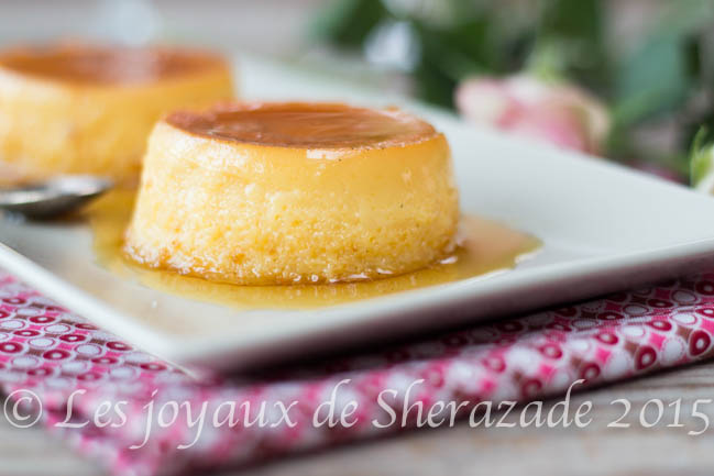 flan au lait concentré sucré 