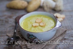 Soupe aux poireaux