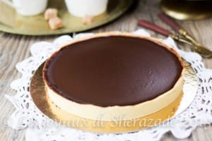 Tarte au chocolat de Frédéric Anton