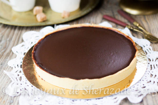 tarte au chocolat de Frédéric Anton