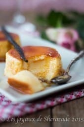 flan aux oeufs et lait concentré sucré
