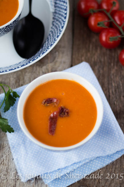 Velouté de tomates 