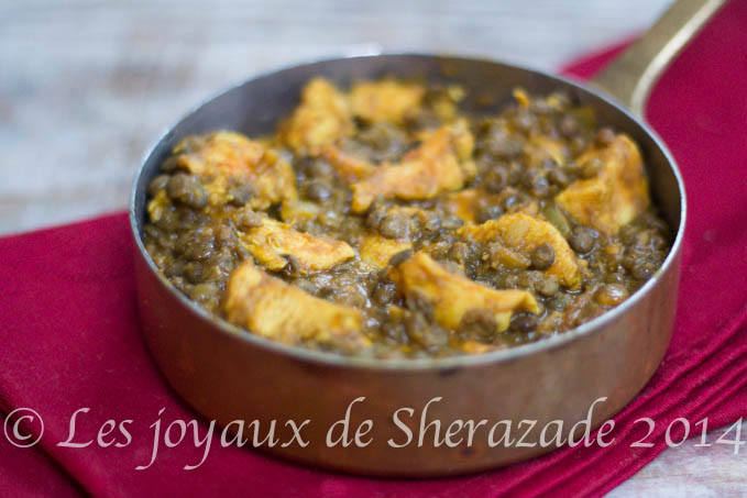 recette indienne au poulet 