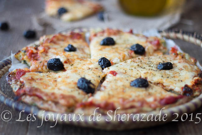 pâte à pizza aux courgettes 