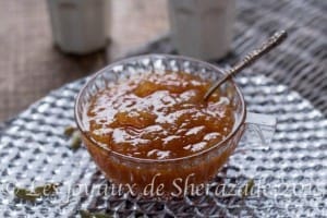 confiture de poires aux épices