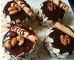 gateau au chocolat et glaçage