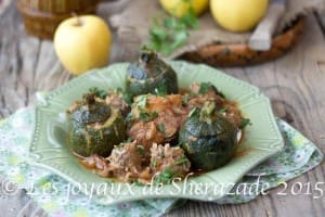 dolma courgettes ou courgettes farcie